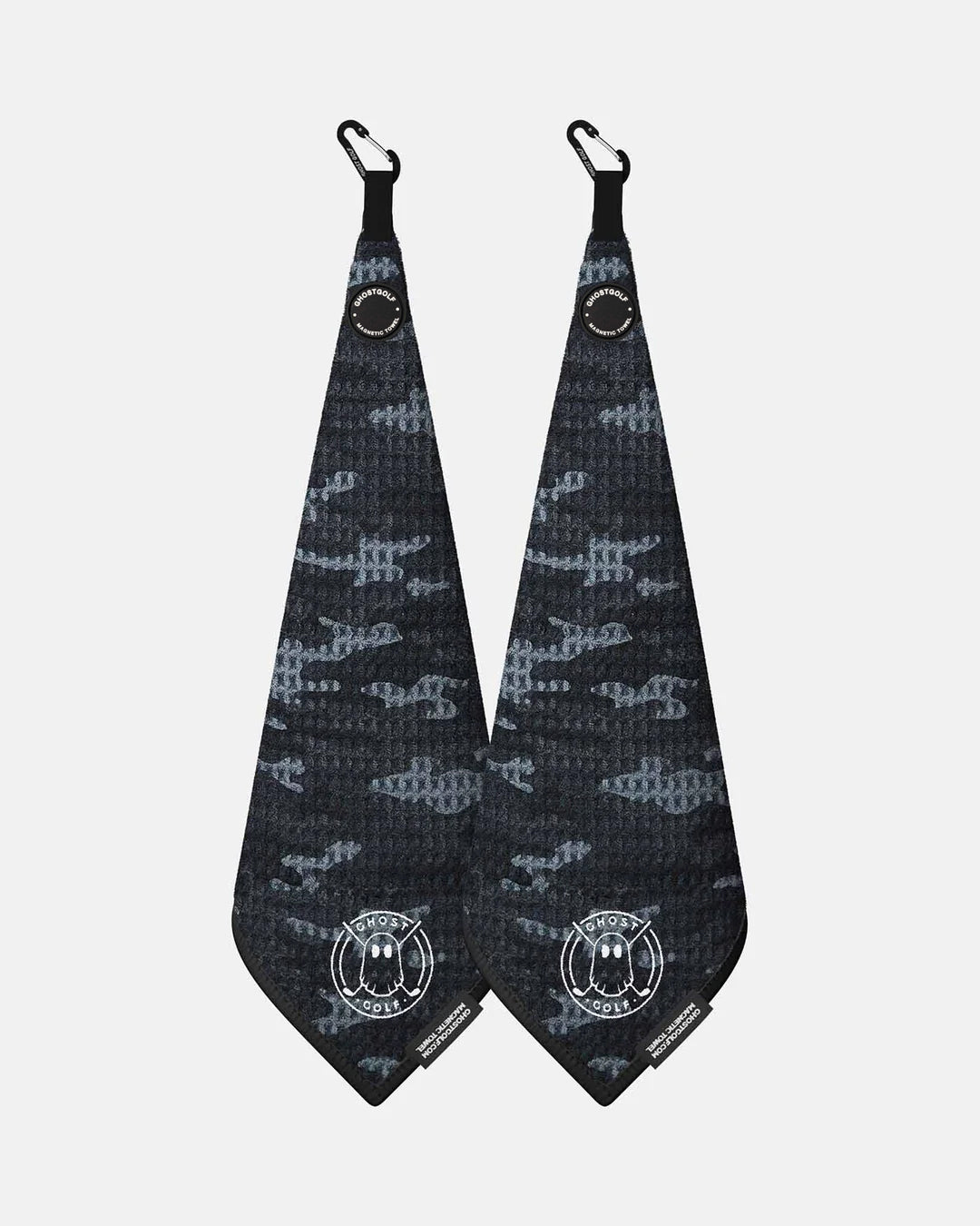 GHOSTGOLF® Magnetic Golf Towel 2-Pack | Greenside | Camo