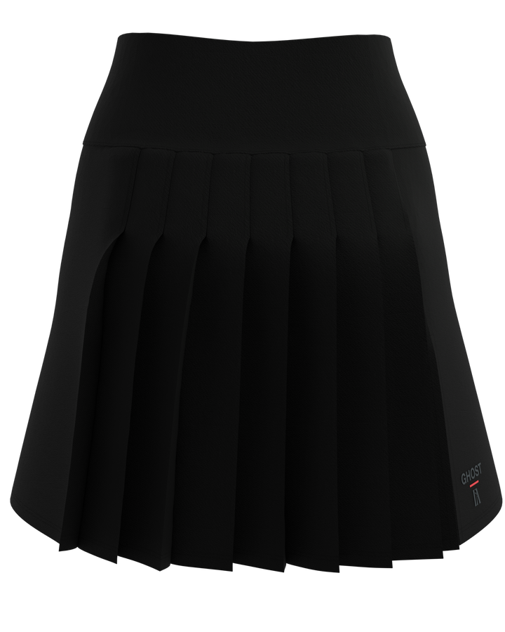 Womens Golf Skirt Black#color_black