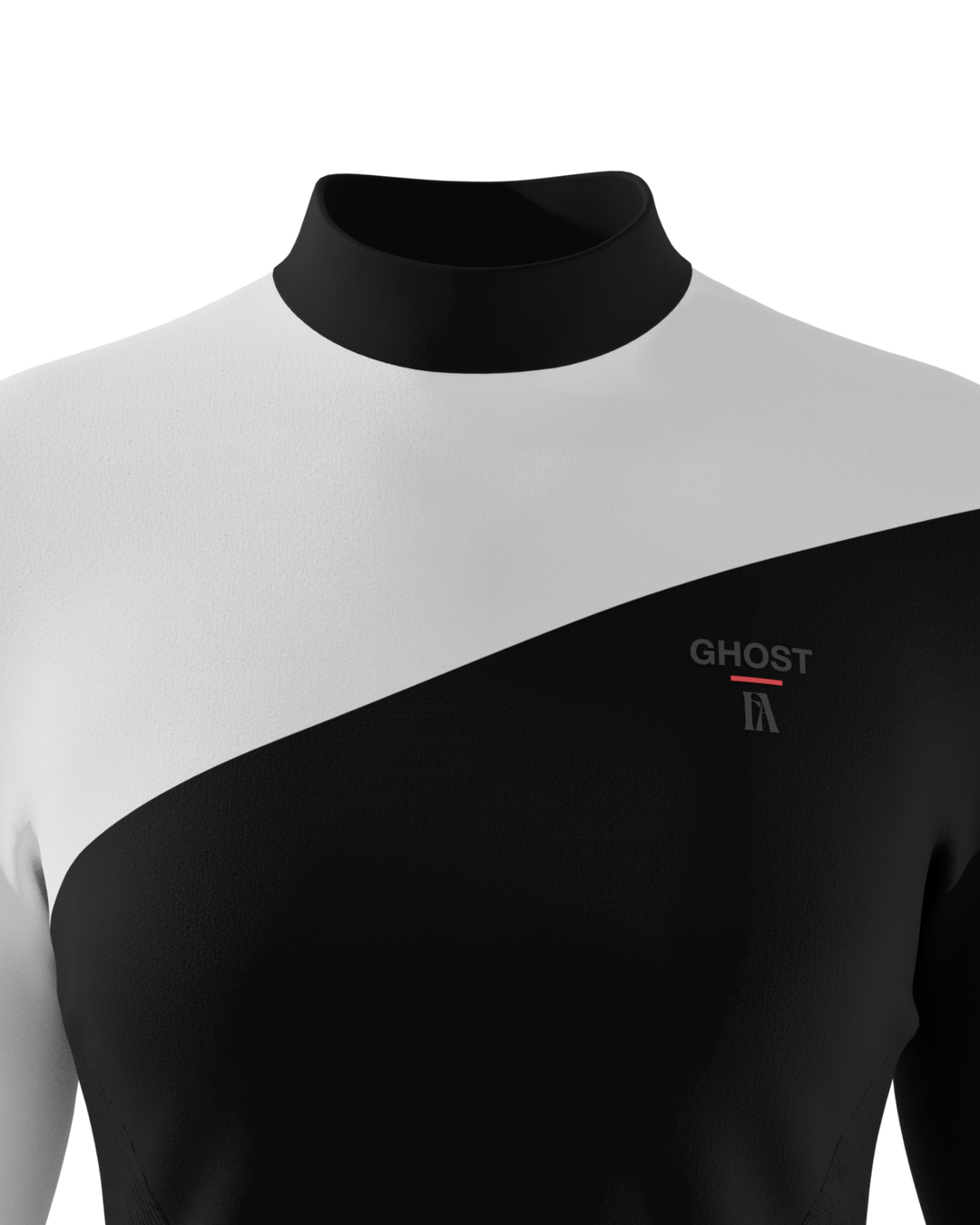 Womens Golf Top Black and White