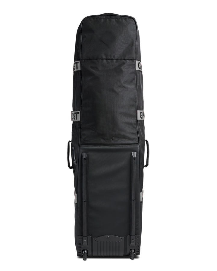 Golf Travel Bag 6.  Black with Grey Nylon strap Webbing. #color_grey-strap