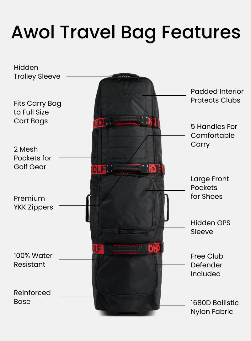 GOLF TRAVEL BAG | GHOST GOLF – Ghost Golf