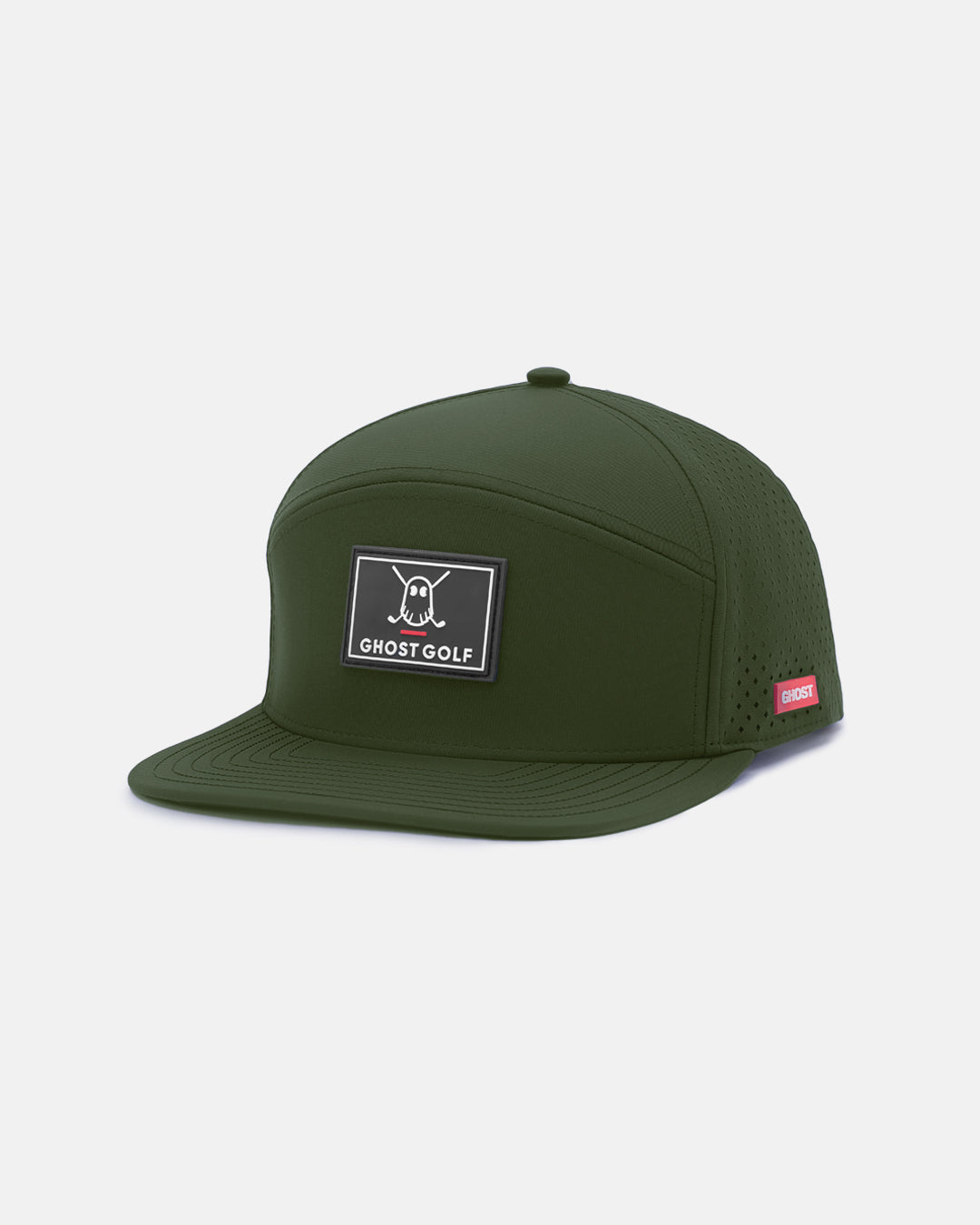 Arch Panel Snapback_Left-Olive #color_olive