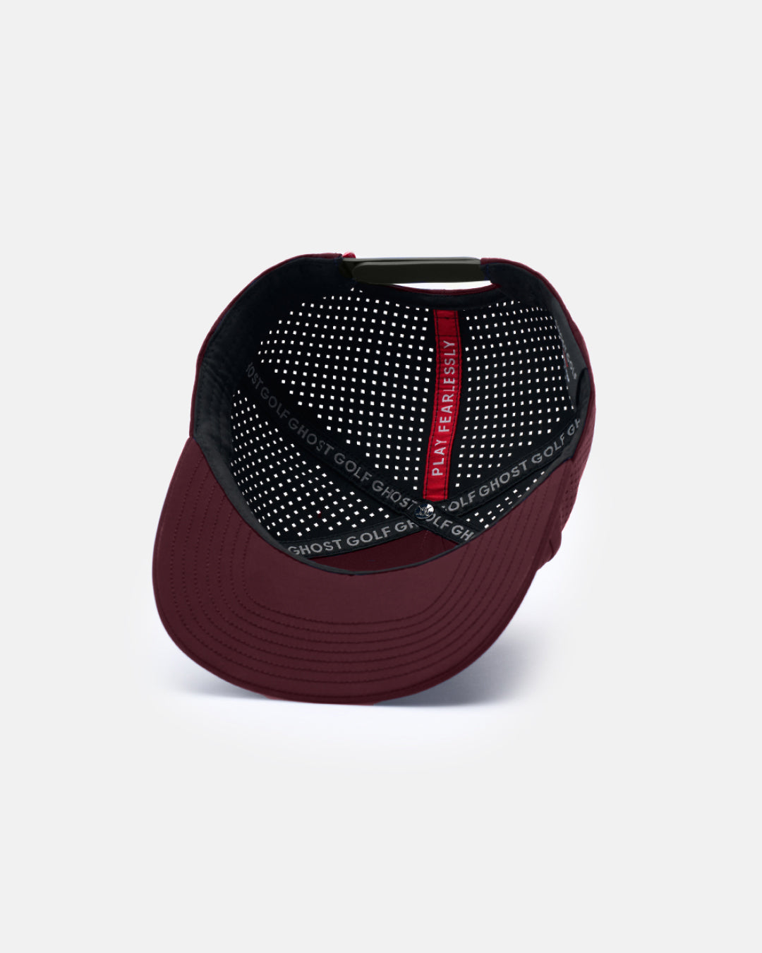 Arch Panel Snapback_Underneath-Burgundy #color_burgundy