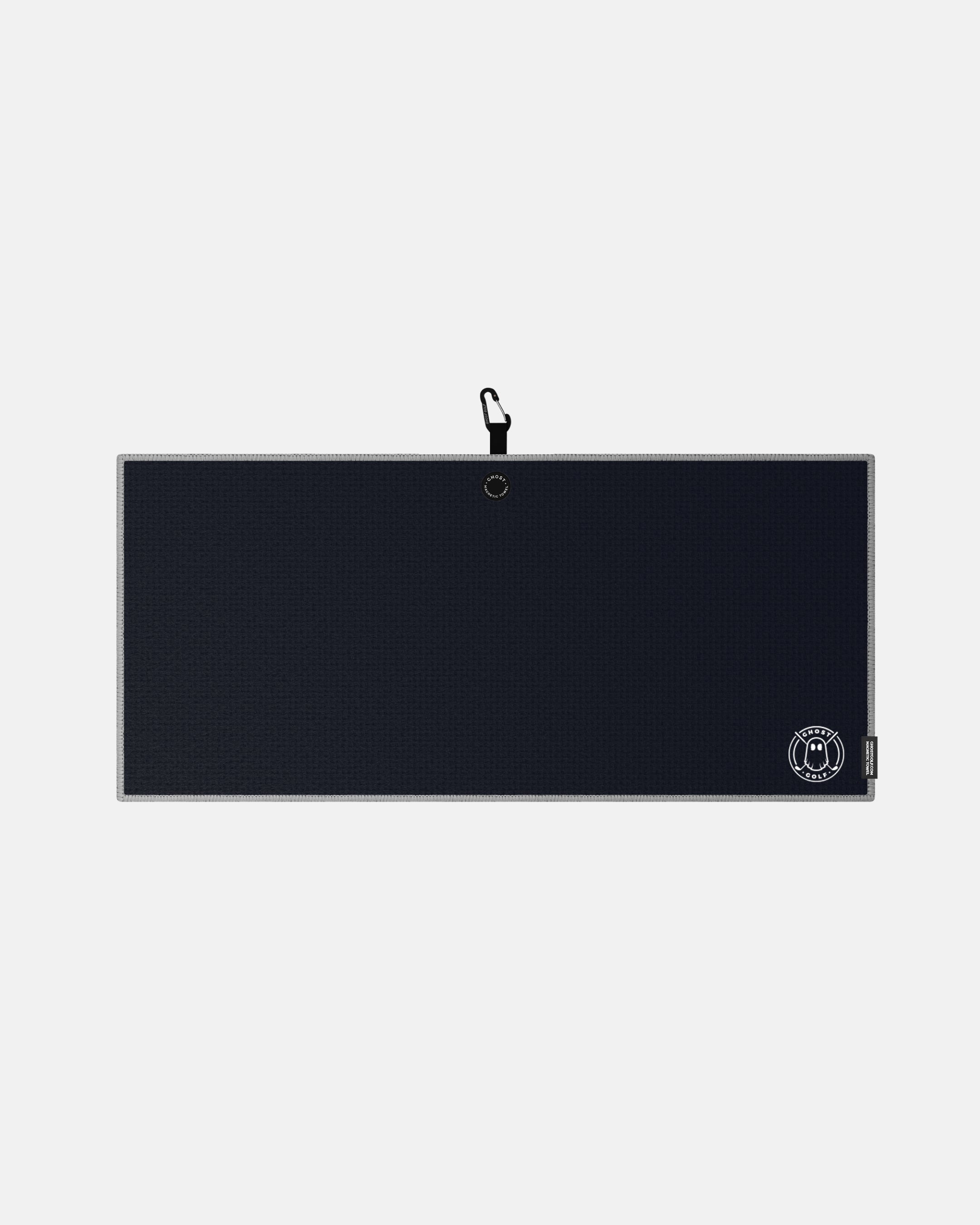 Ghost Golf — Magnetic Towel Caddie in black
