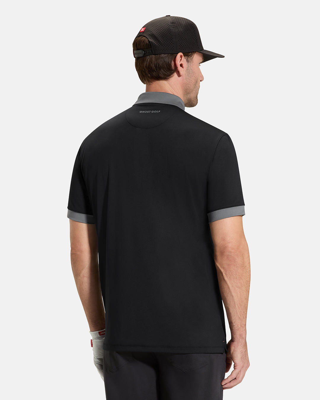 GHOSTGOLF | BLOCK POLO | BLACK