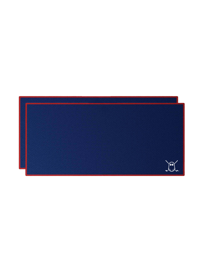 Caddie Towel with Carabiner Blue#color_blue