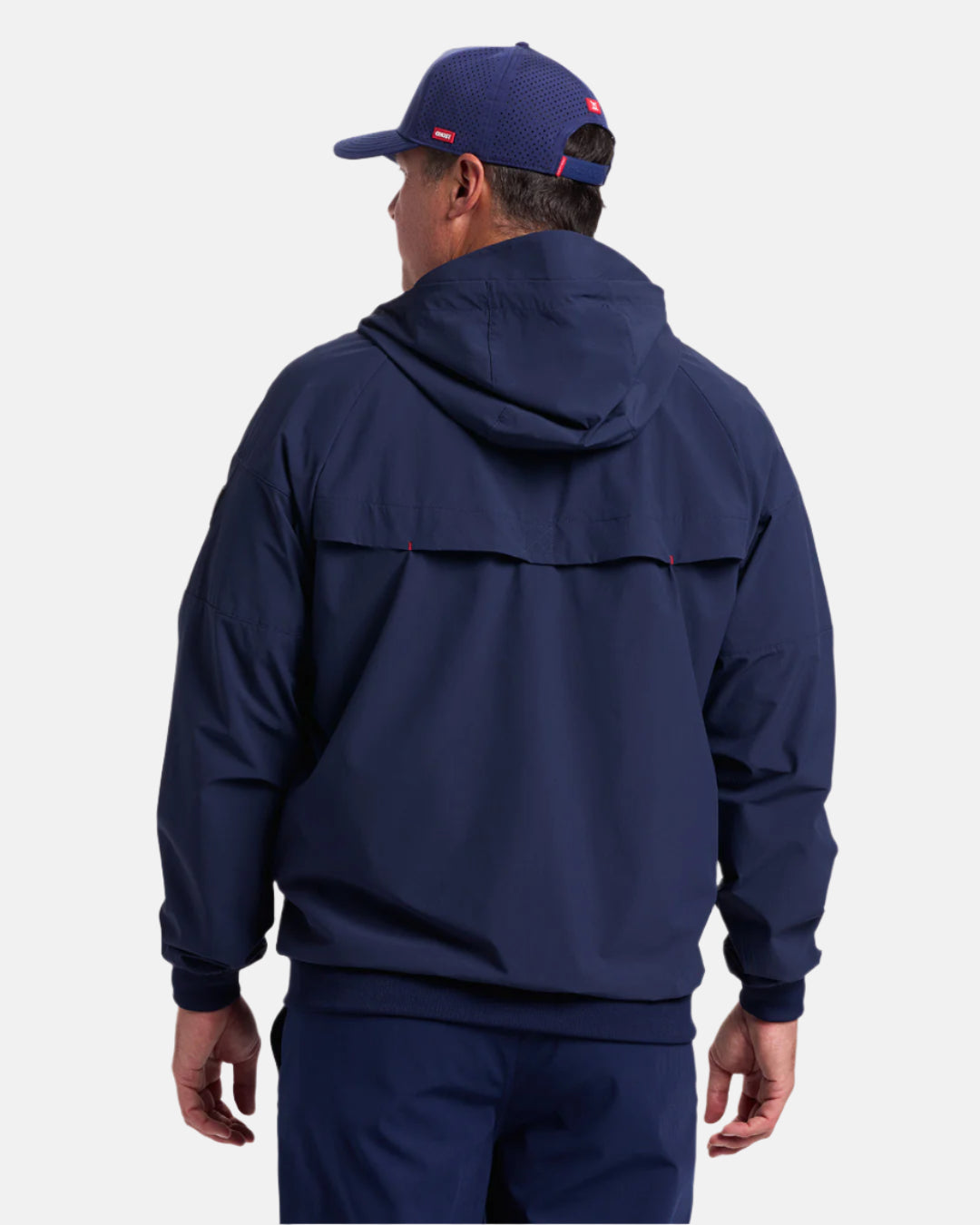 Mens Fairway Hooded Jacket Navy 6#color_navy