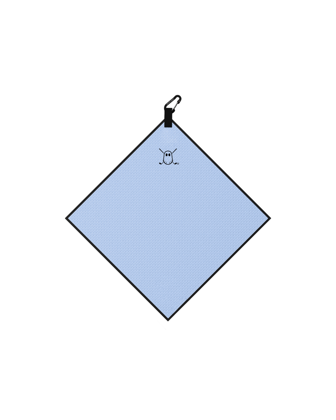 Greenside Towel with Carabiner Carolina Blue#color_carolina-blue