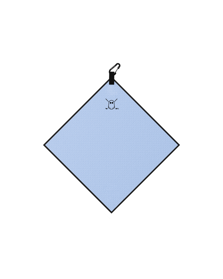 Greenside Towel with Carabiner Carolina Blue#color_carolina-blue