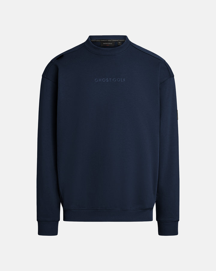 Clubhouse Crewneck_Product Front_Navy #color_navy