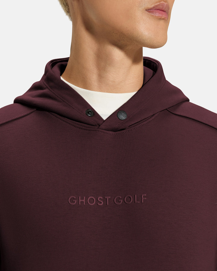 Clubhouse Hoodie_Closeup 1_Burgundy #color_burgundy
