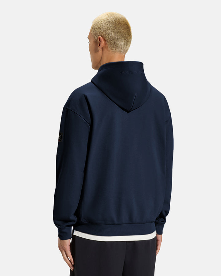 Clubhouse Hoodie_Top Back_Navy #color_navy