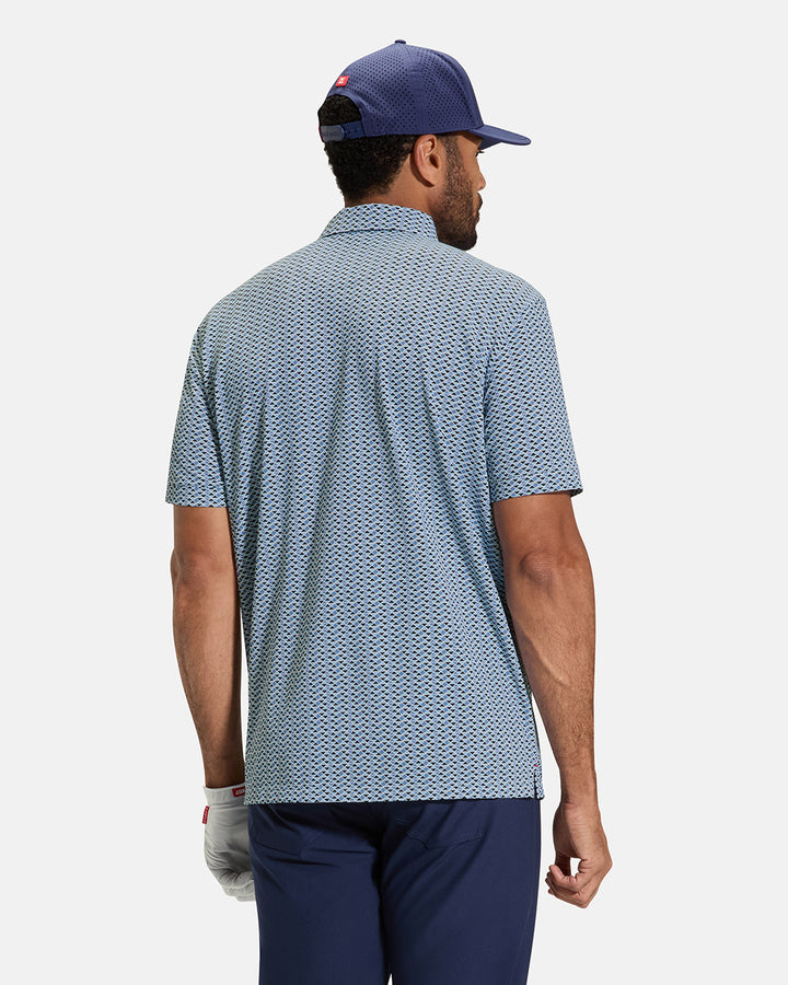 Diamond-Check-Polo-Back