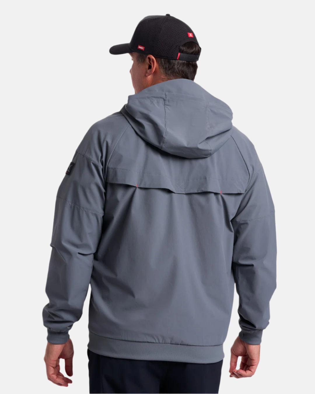 Mens Fairway Hooded Jacket Grey 6#color_grey