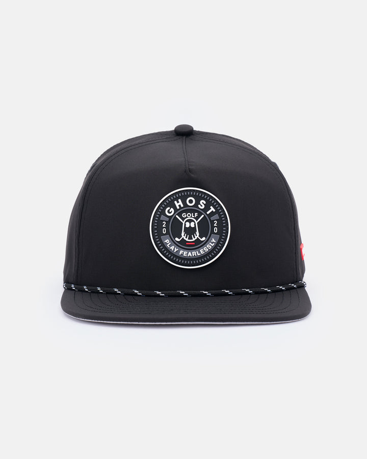 RETRO GOLFER SNAPBACK 4  #color_black