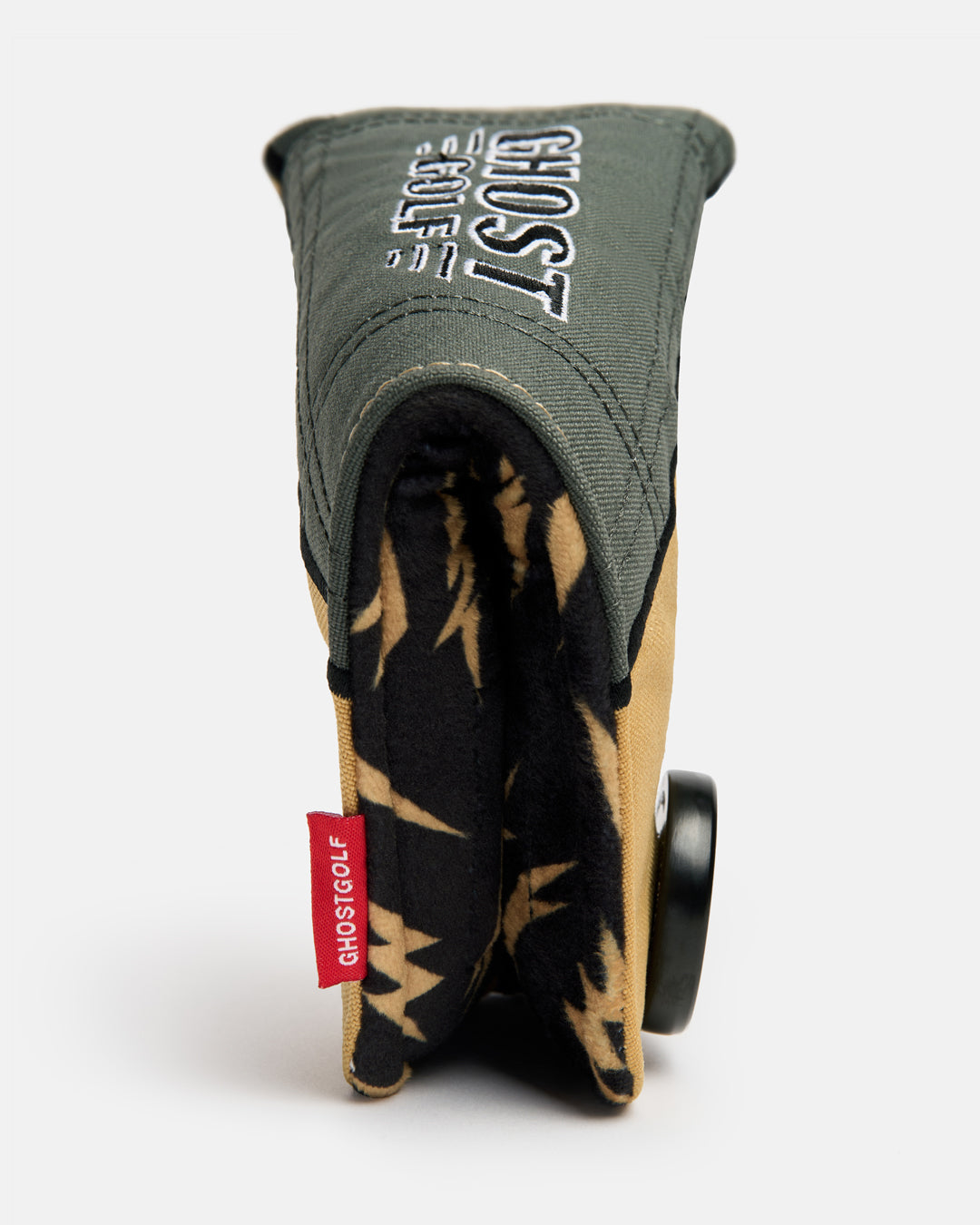 Back Product Shot of G-Suit Secondary Blade Putter Cover Showing Fighter Lightning Bolt pattern Inside