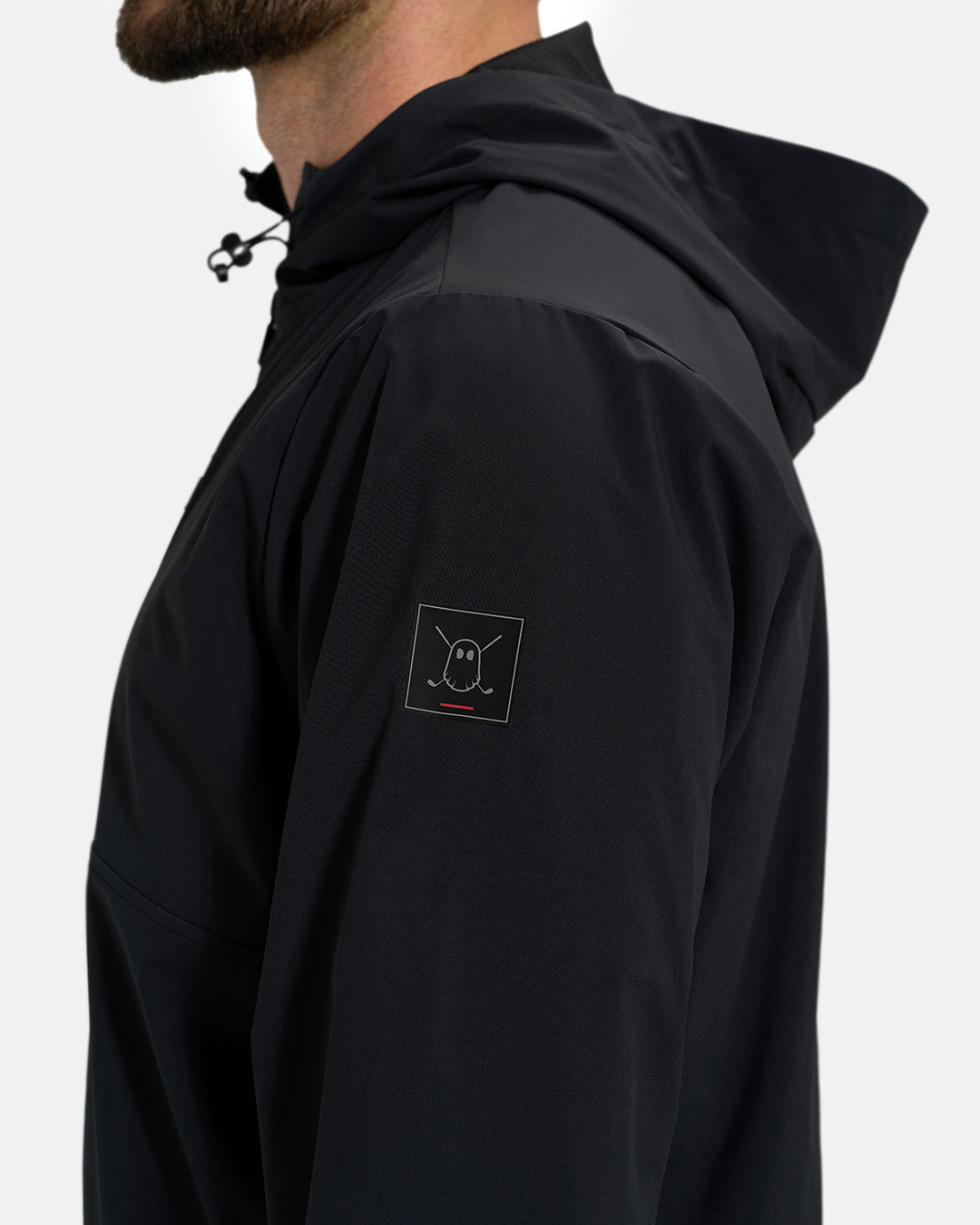 Hooded Zip Shell Jacket – Ghost Golf