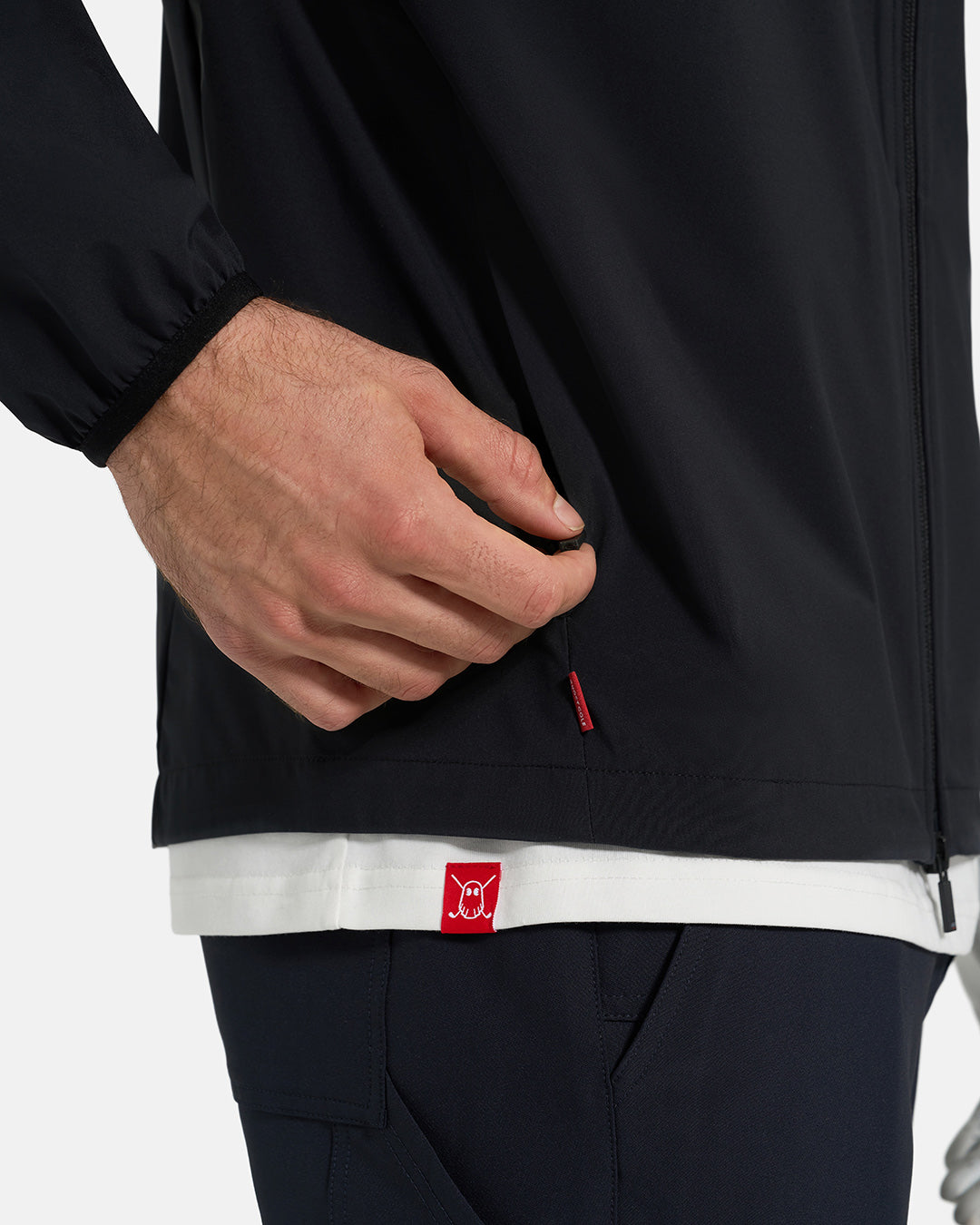 Hooded Zip Shell Jacket – Ghost Golf