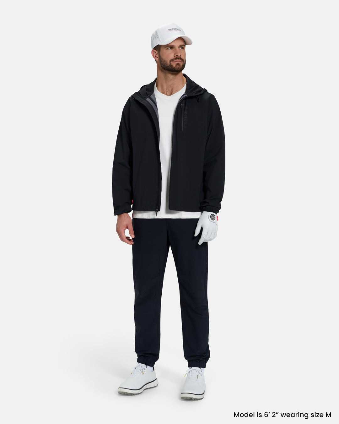 GHOSTGOLFGANG ナイロンジャケット Hooded Zip Shell Jacket – Ghost Golf