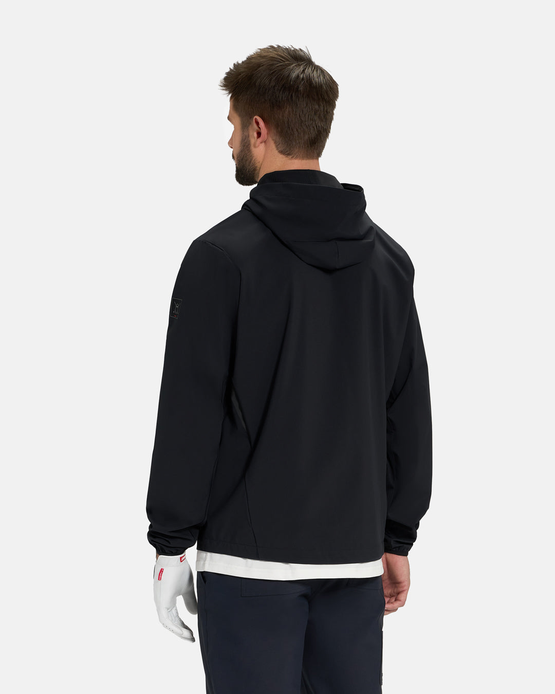 Hooded Zip Shell Jacket – Ghost Golf