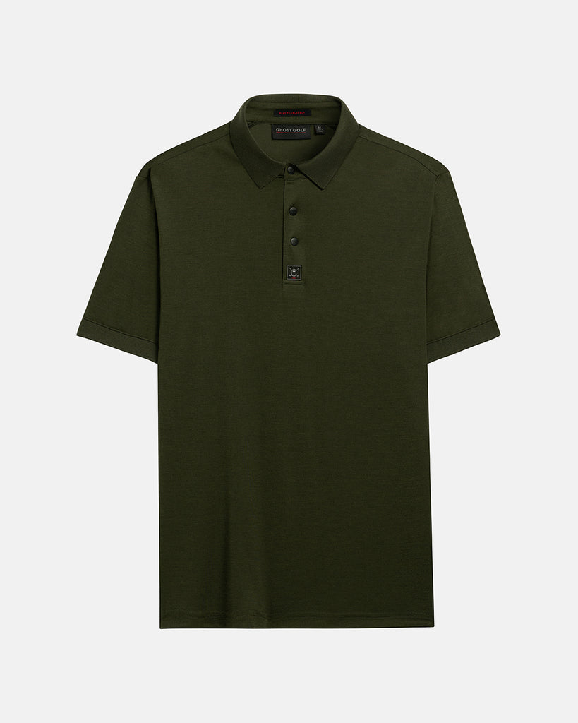 Marled Core Polo – Ghost Golf