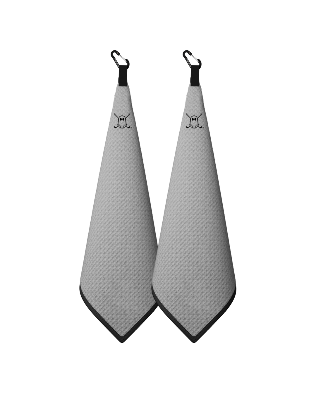 Greenside Towel with Carabiner Grey#color_grey