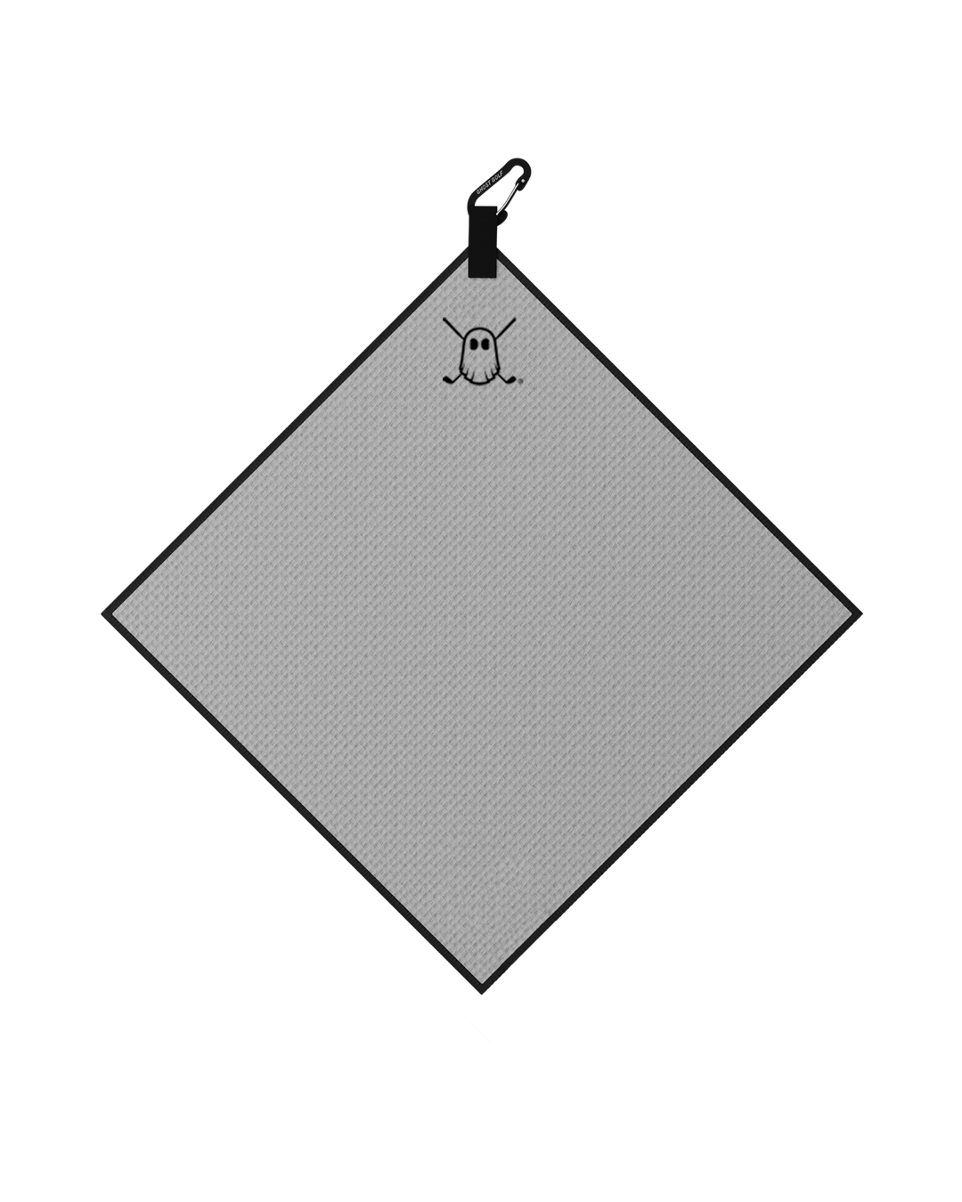 Greenside Towel with Carabiner Grey#color_grey