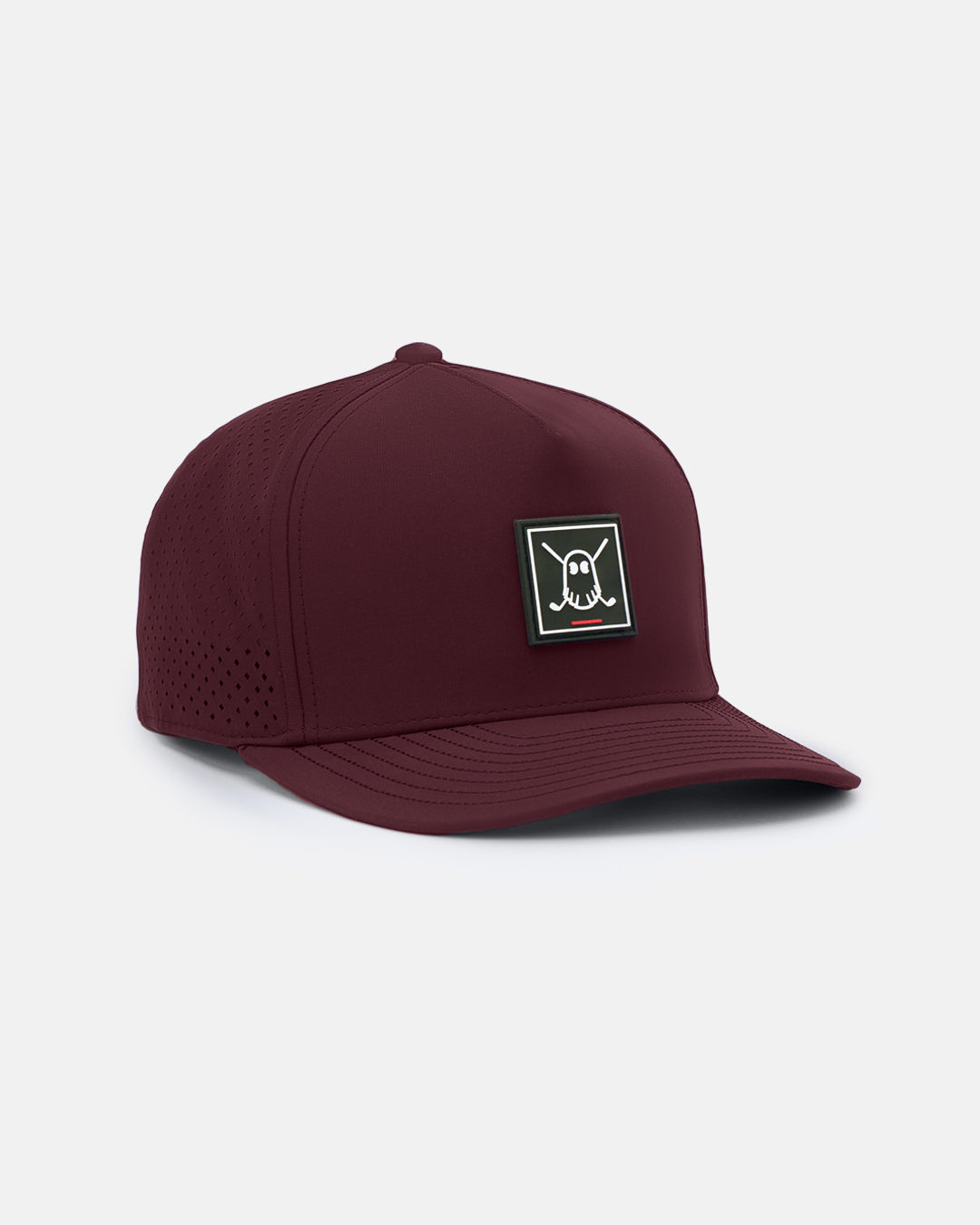 Icon Patch Snapback_Right-Burgundy #color_burgundy