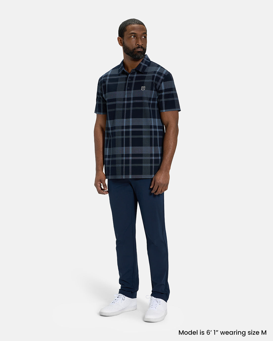 Spectator Plaid Polo – Ghost Golf