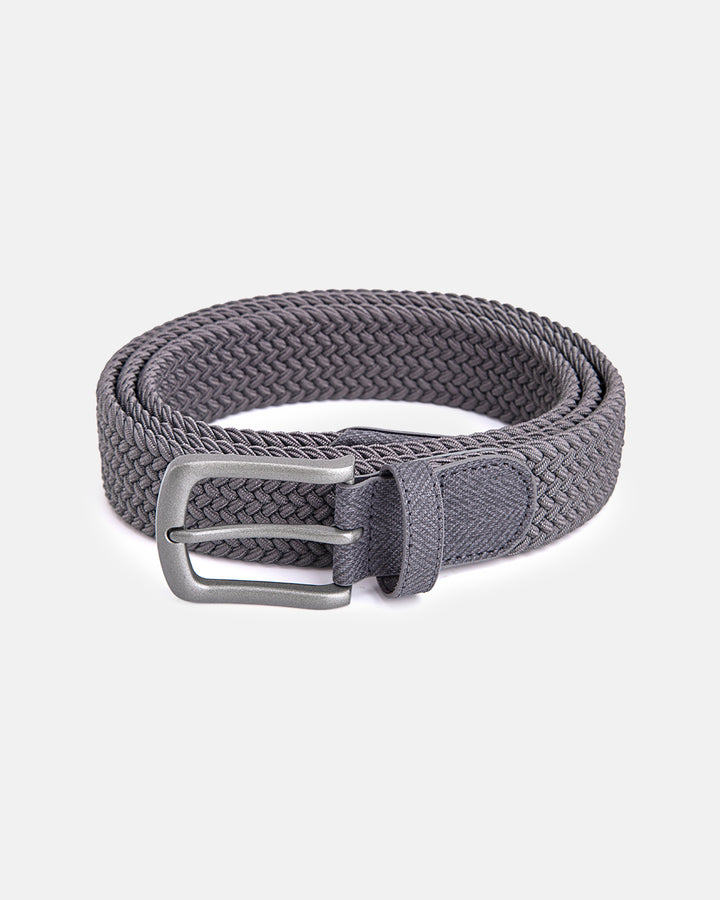 Ghost Golf Dark Grey Belt with Smoke Wolf Grey Buckle  Top View