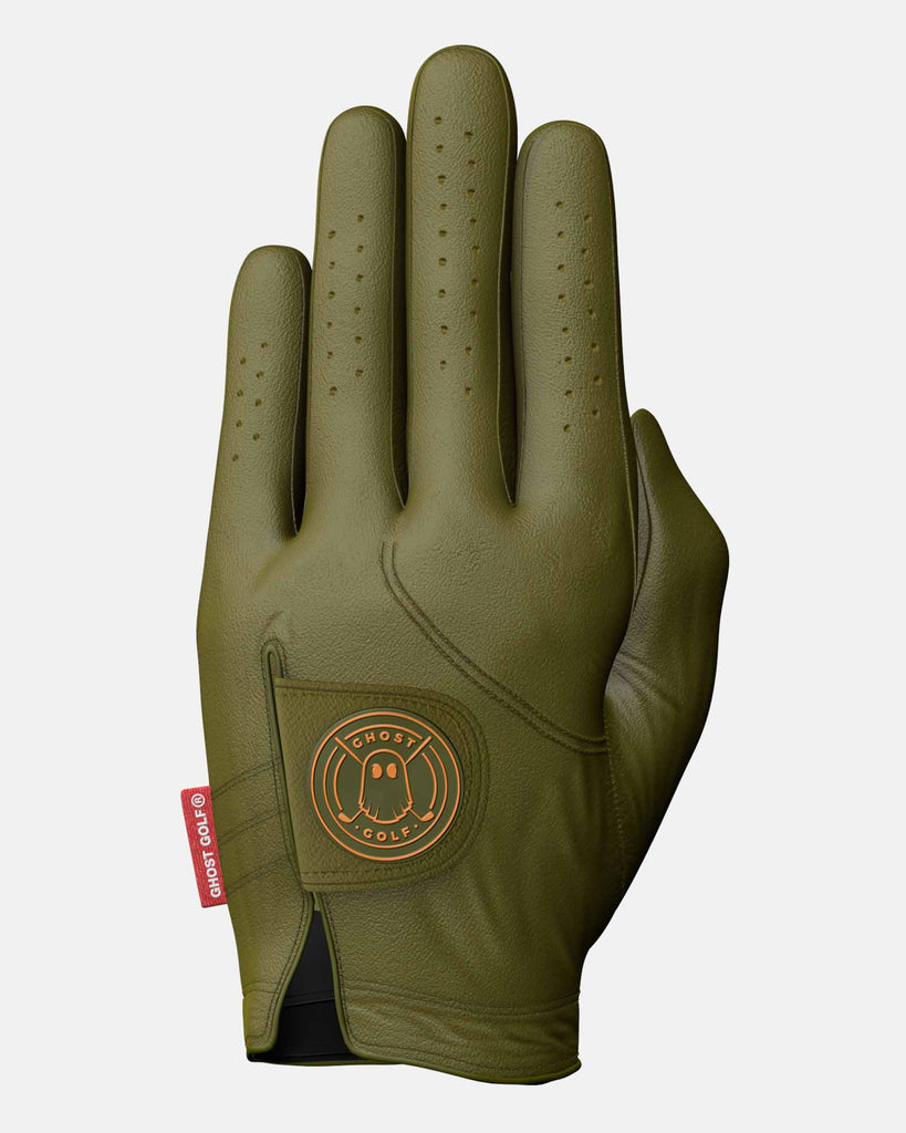 GHOST GOLF GANG オリーブ　ナイロンジャケット M Ghost Golf Club | Premium AAA Leather Golf Glove