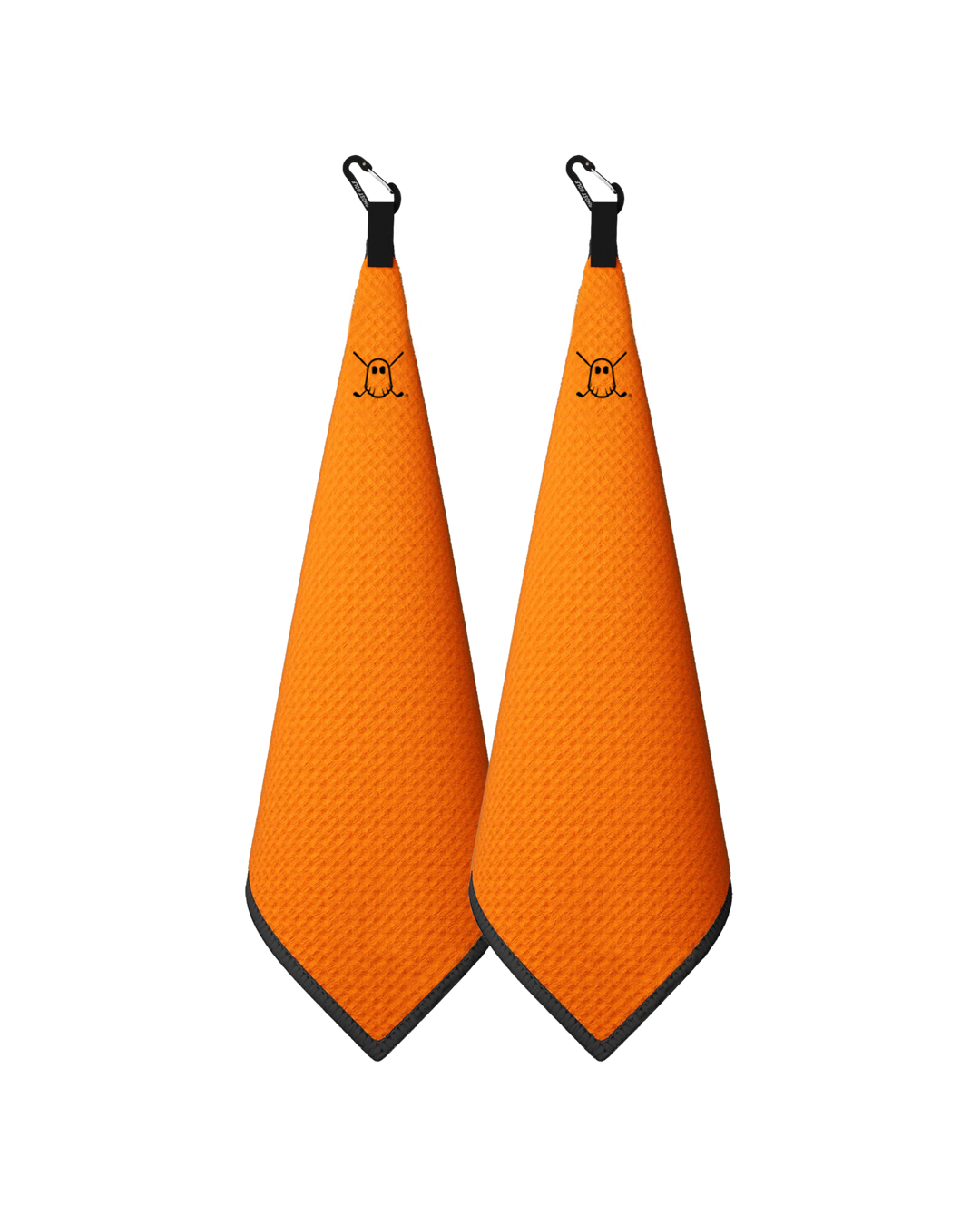Greenside Towel with Carabiner Orange#color_orange