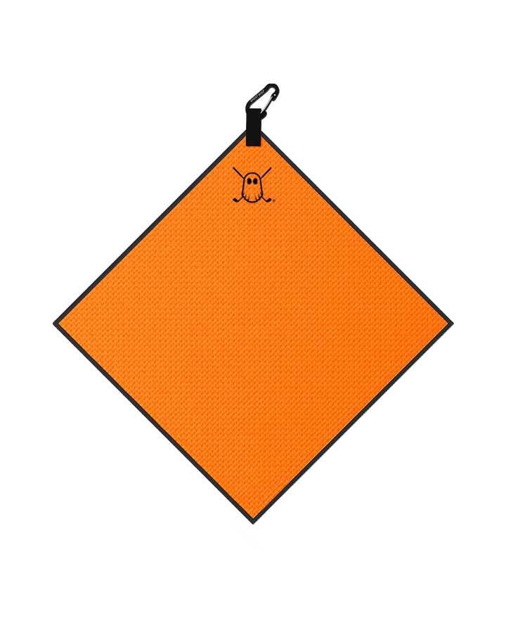 Greenside Towel with Carabiner Orange#color_orange