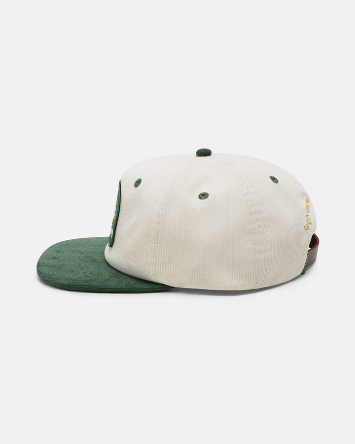 Right Side View Product Photo of White Patrons Azalea hat #color_white