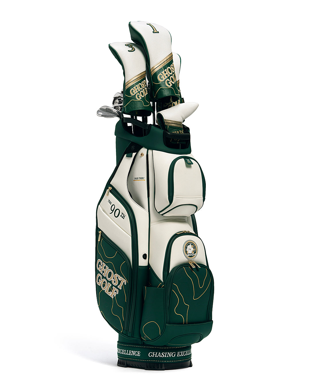 や*す様  Golfsport スタンドバッグ 黒/白/緑 約9型 GT-14 Golf Cart Bag | Patrons Only 90th Edition – Ghost Golf
