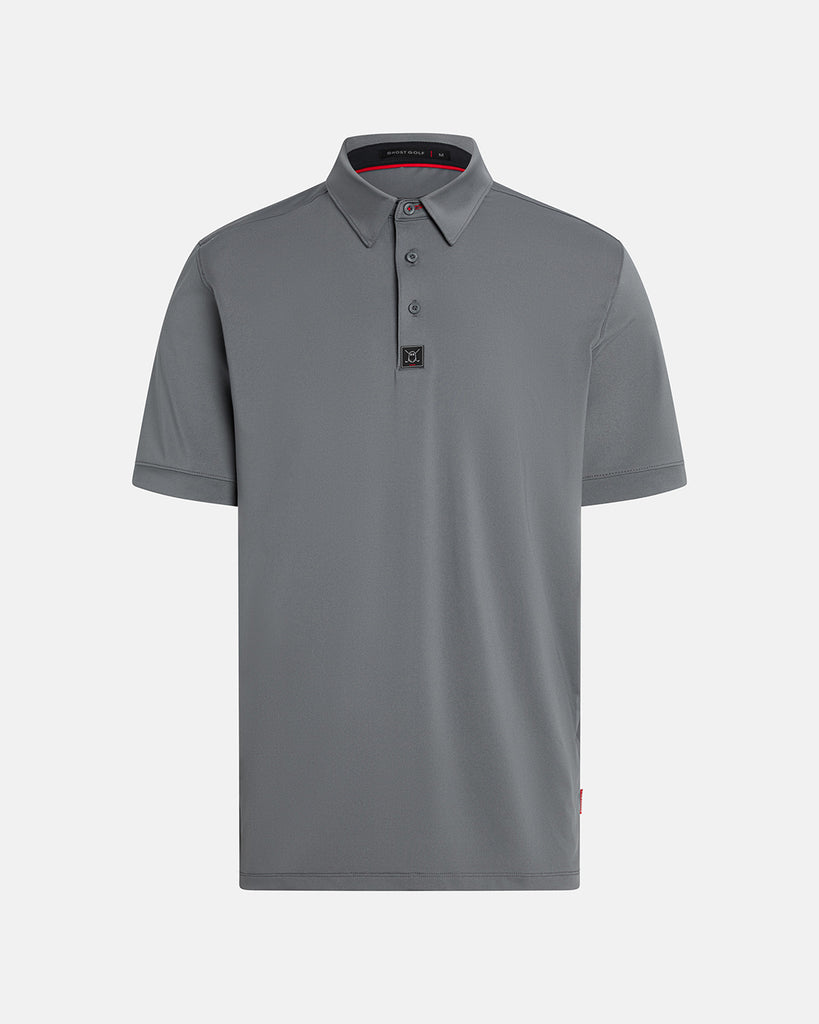 GHOSTGOLF | PERFORMANCE POLO | GREY – Ghost Golf