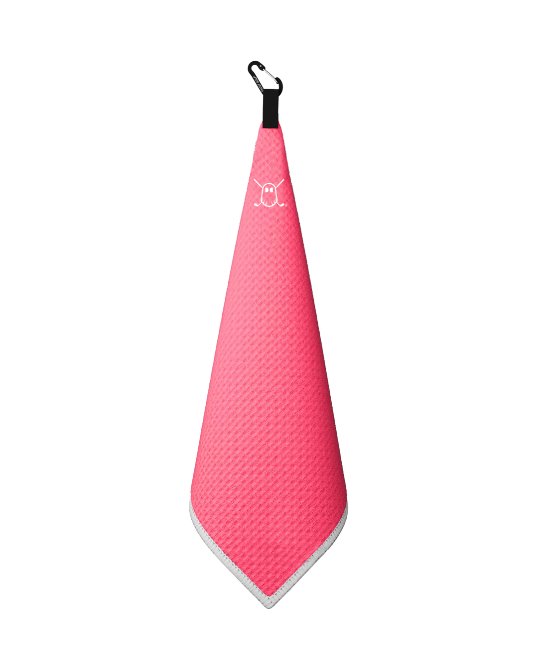 Greenside Towel with Carabiner Hot Pink#color_hot-pink