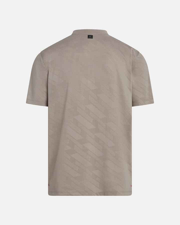 Pinnacle-Banded-Polo_Atmos-Grey_Product Back Shot #color_atmos-grey