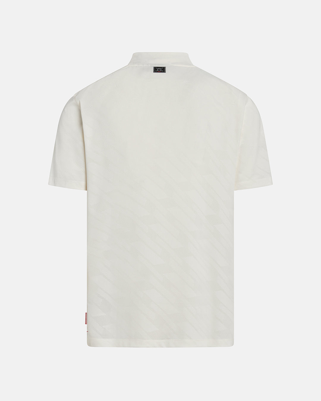 Pinnacle-Mock-Neck_Milk-White_Product Back Shot #color_white