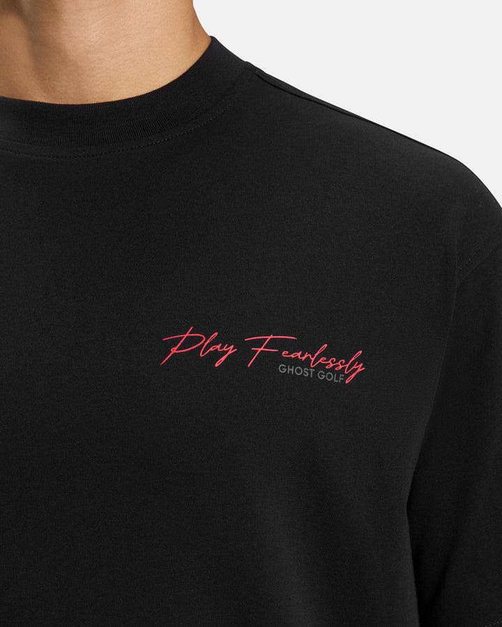 Play-Fearlessly-T-Shirt-Black-Closeup #color_black