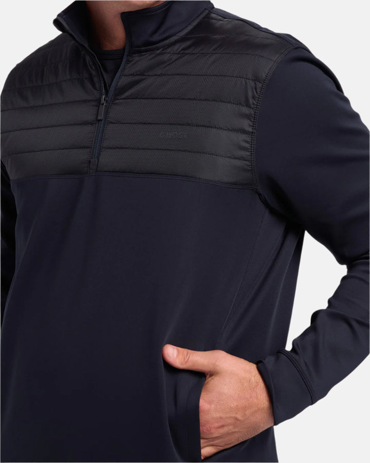 Mens Quarter Zip Black3#color_black