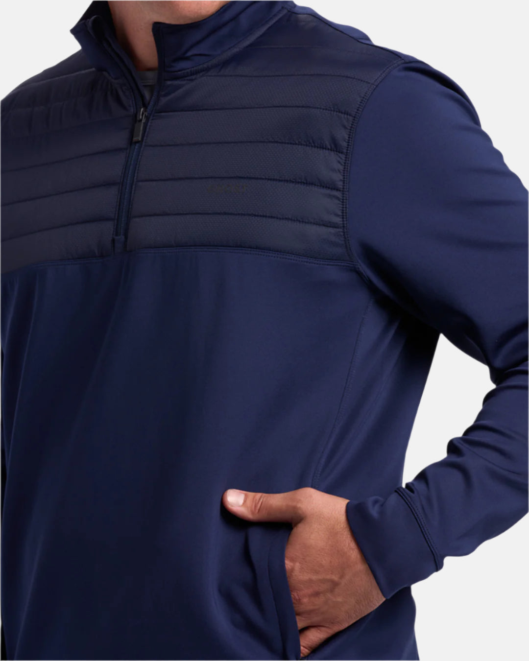 Mens Quarter Zip Navy 3#color_navy