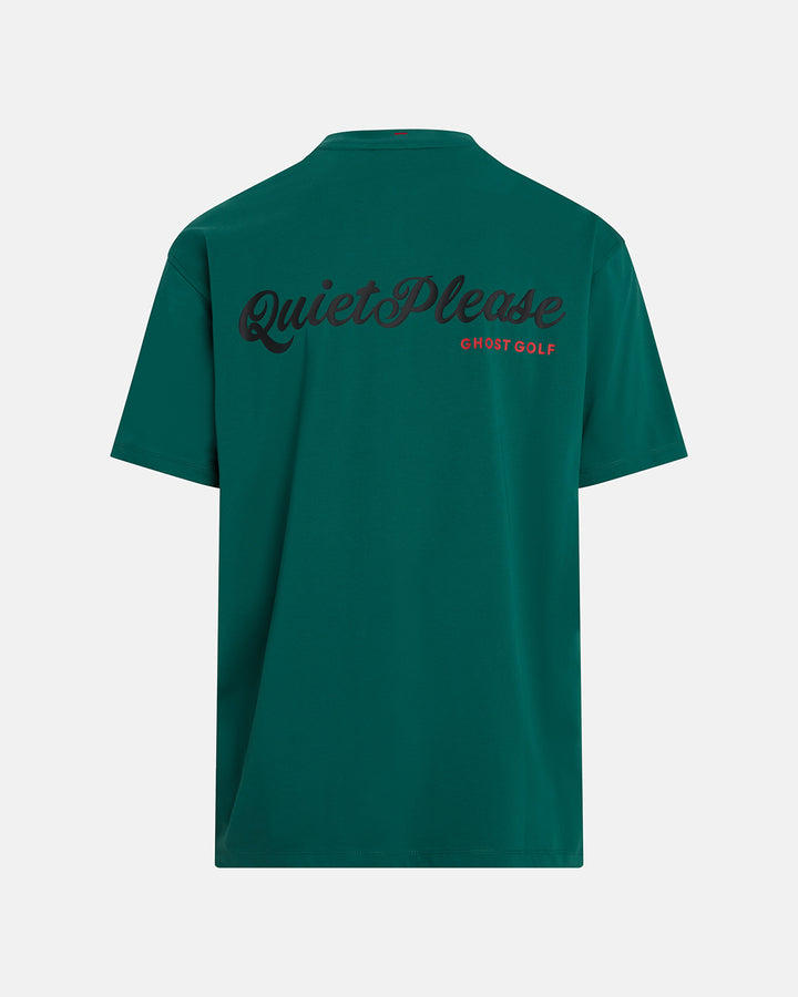 Quiet-Please-Tshirt_Teal_Product Back Shot #color_teal-green