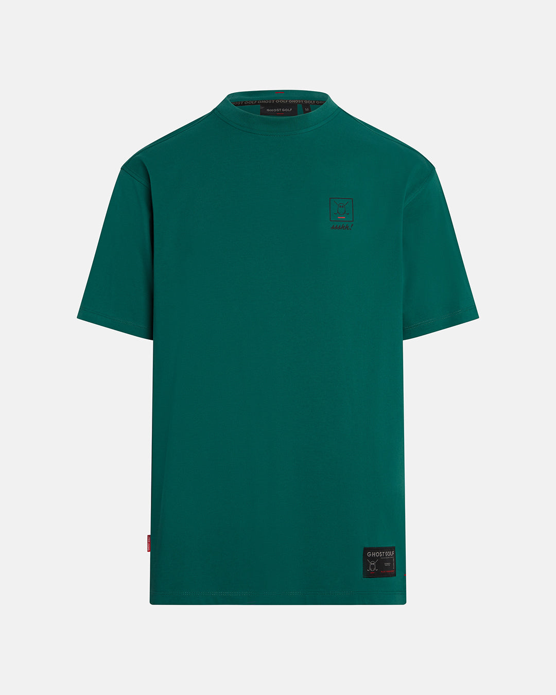 Quiet-Please-Tshirt_Teal_Product Front Shot #color_teal-green