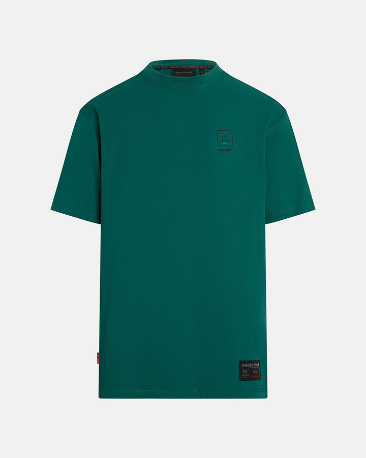 Quiet-Please-Tshirt_Teal_Product Front Shot #color_teal-green