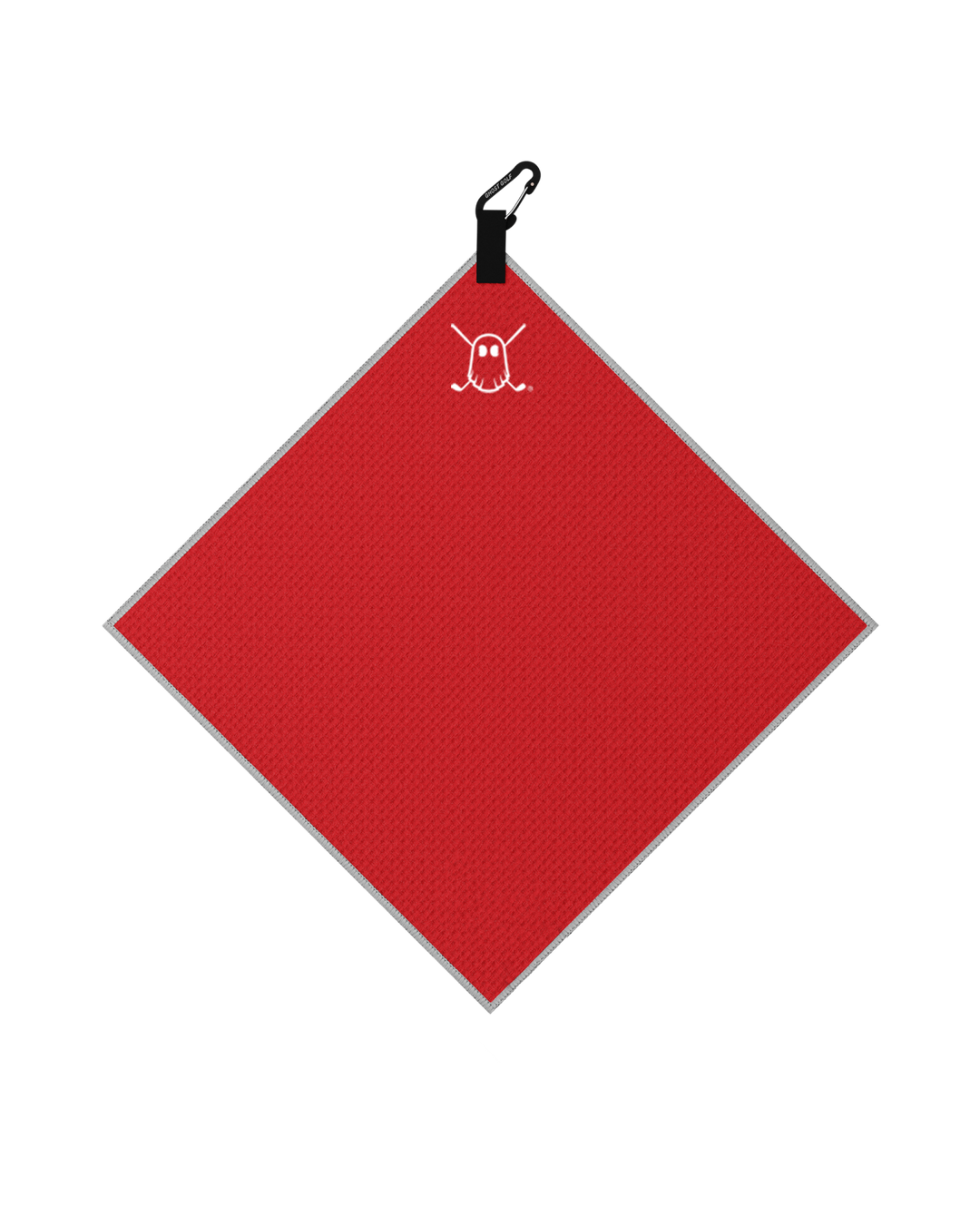 Greenside Towel with Carabiner Red#color_red