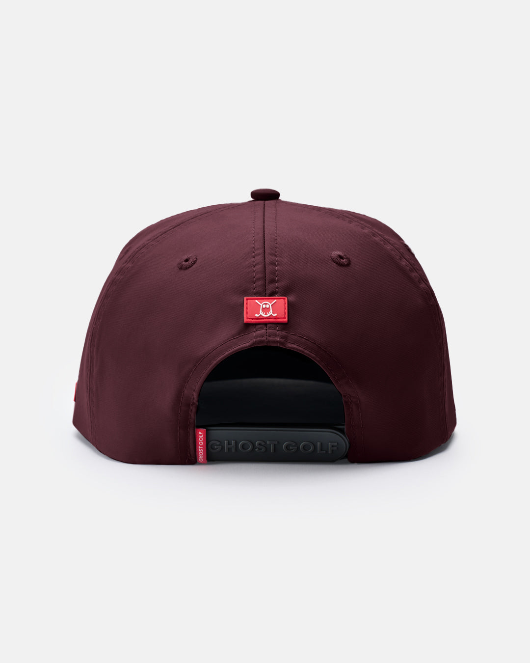 Retro Golfer Snapback_Back-Burgundy #color_burgundy