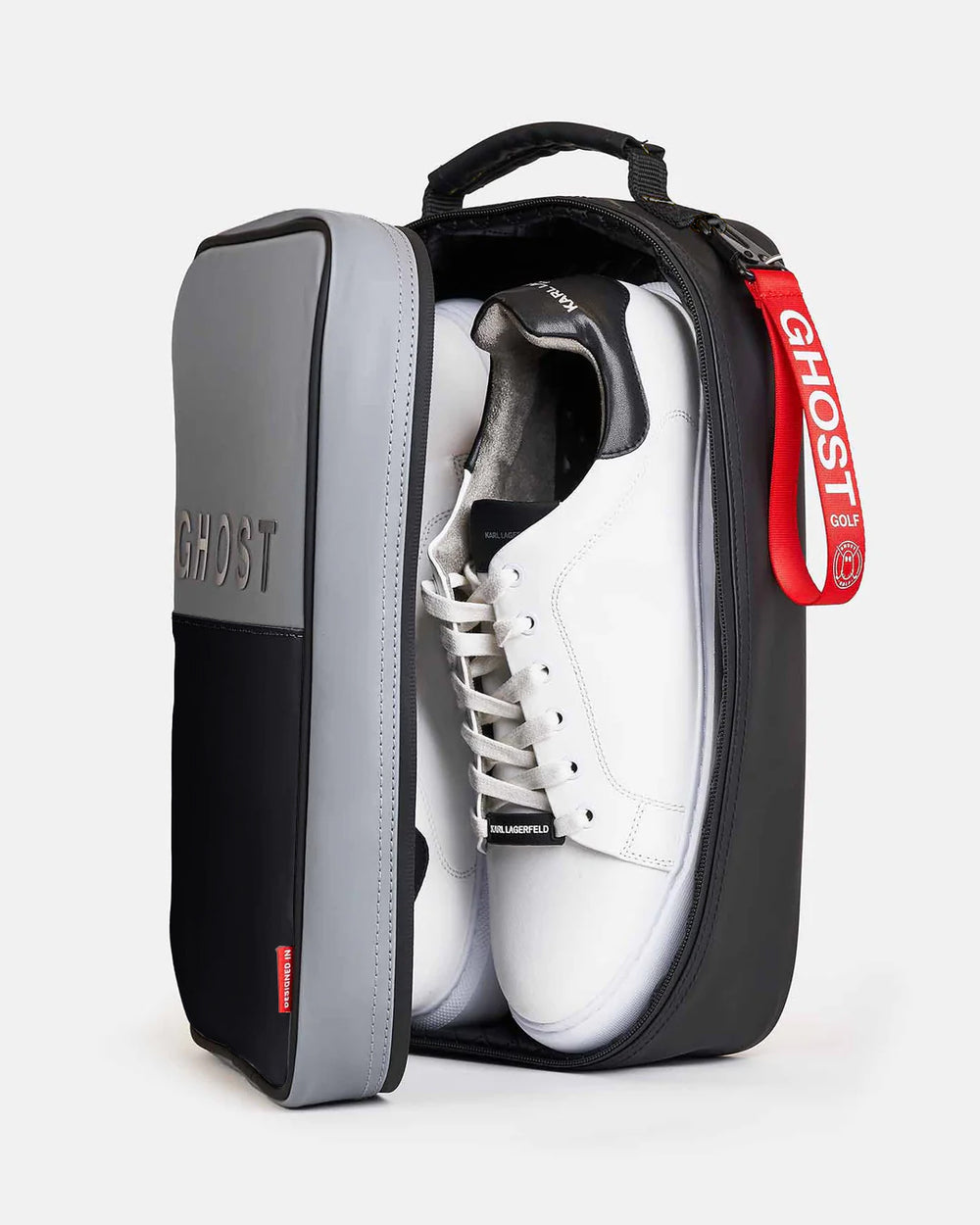 Black Ops Shoe Bag with Shoes Standng 2