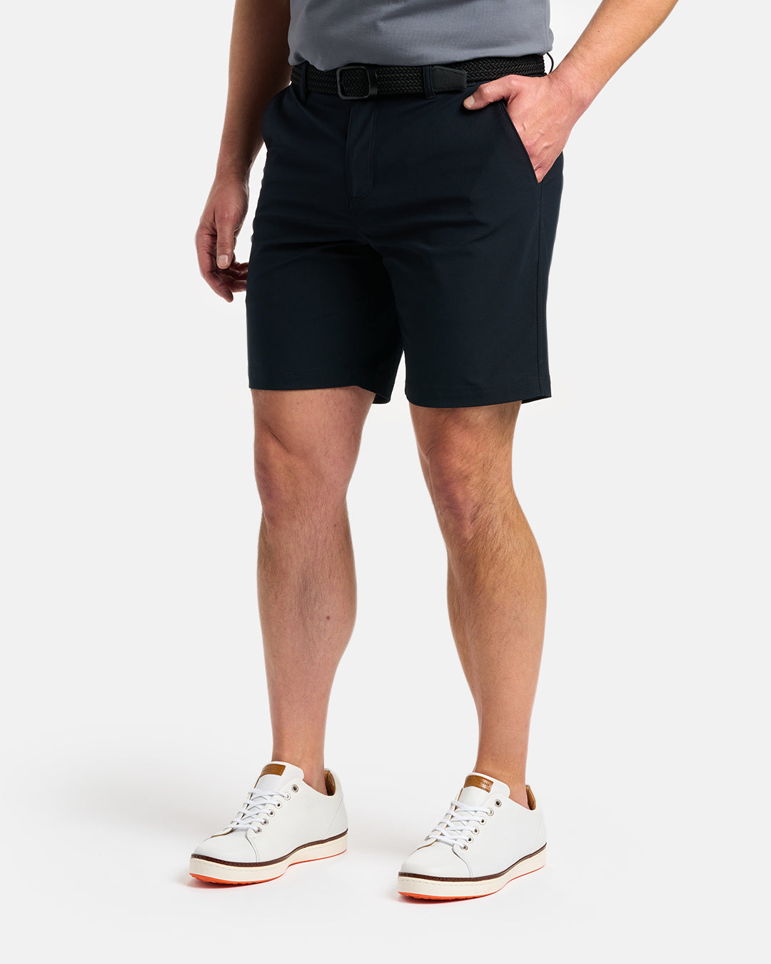 Shorts on Model_Black_Side Angle#color_black