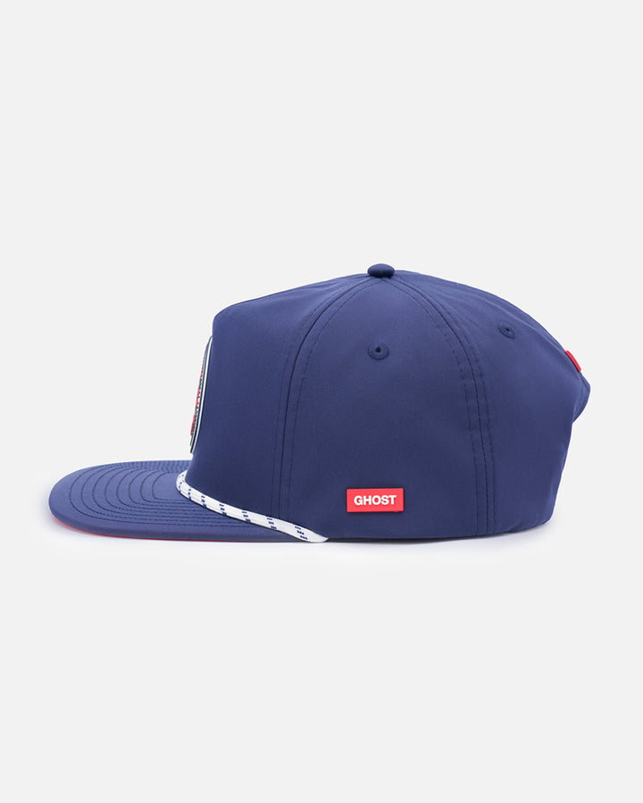 RETRO GOLFER SNAPBACK 2 #color_navy